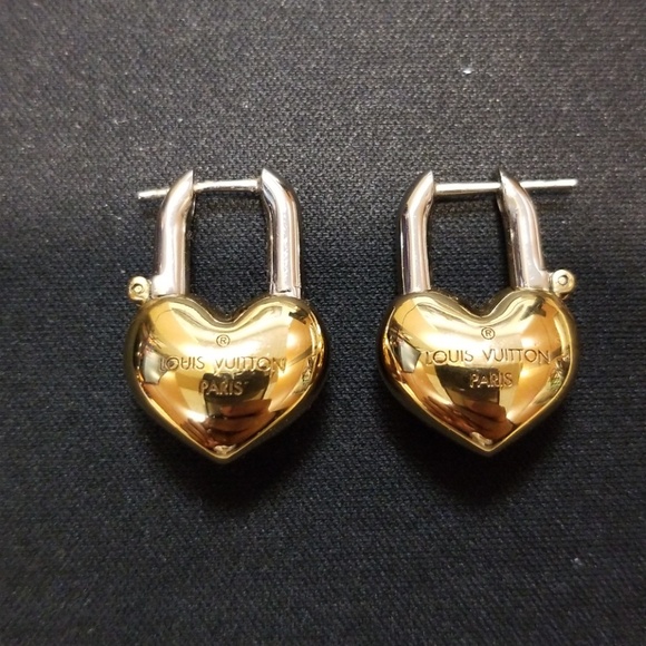 Crazy in Lock louis vuitton earrings - Picture 2 of 5